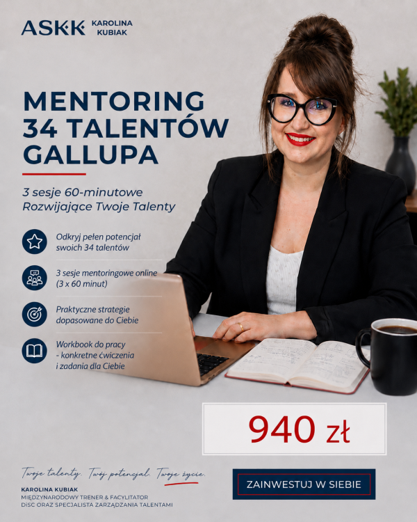 Mentoring 34 talentów Gallupa